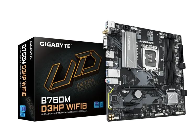 GIGABYTE B760M D3HP WIFI6 DDR5 (LGA1700) MOTHER
