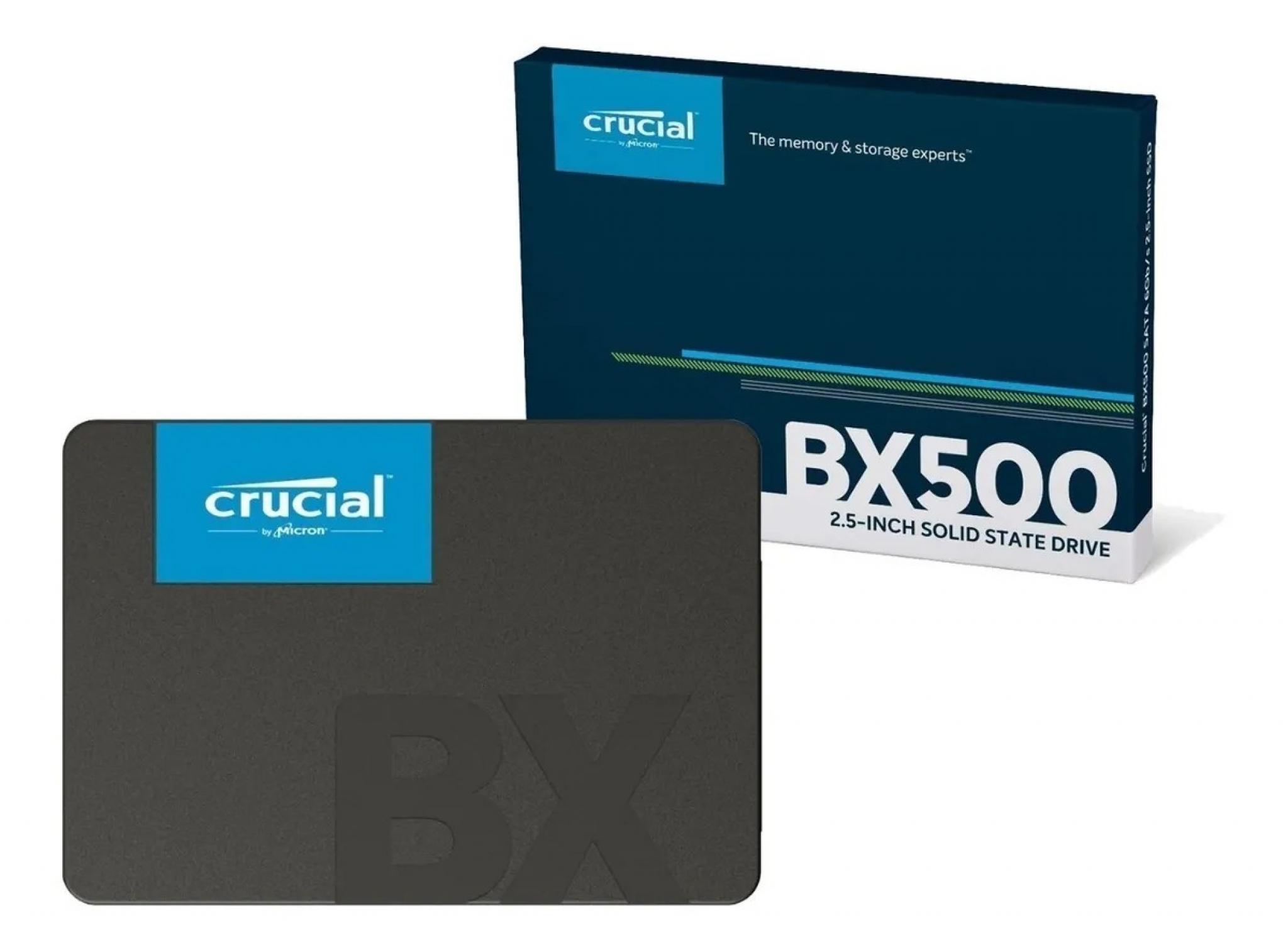 DISCO RIGIDO SATA SSD 500GB BX500 CRUCIAL