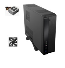 GABINETE SLIM ALUNA AL-UM93 MICRO ATX CON FUENTE