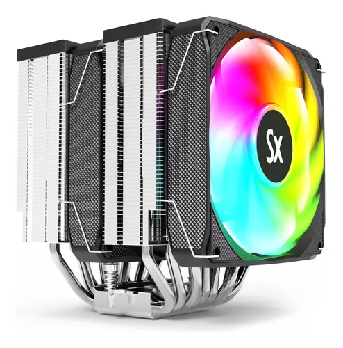 COOLER OUTLET SOLARMAX 12CM ARGB MODELO CC-921A LGA 775 /1150 / 1151 / 1155 /1156 / 1366 / 2011 / 20